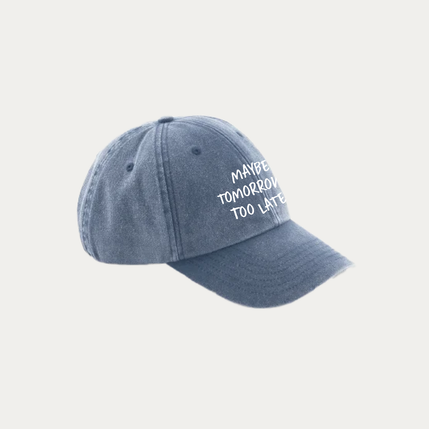 Gorra Maybe Washed Denim