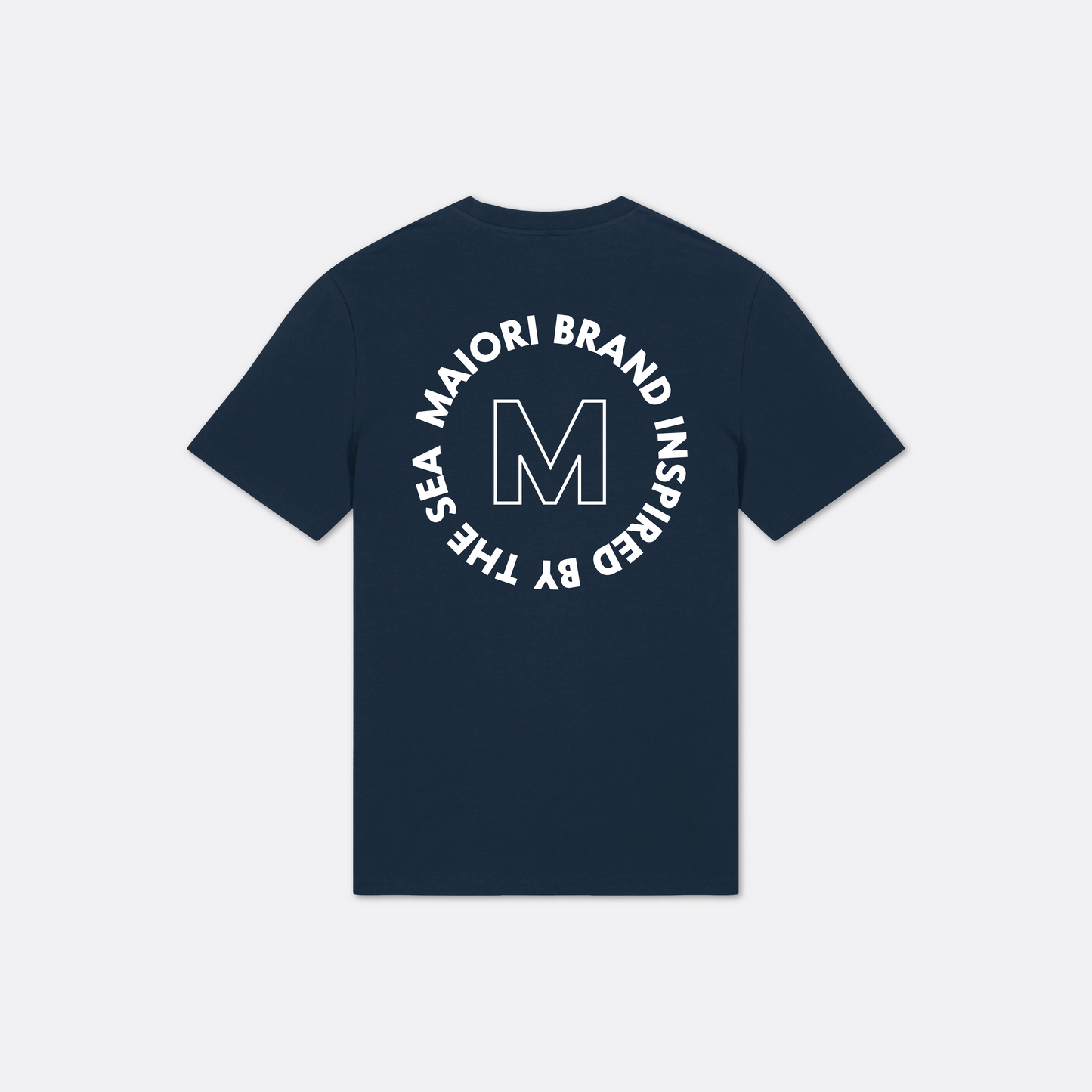 Camiseta M Circle Inspired by the sea navy